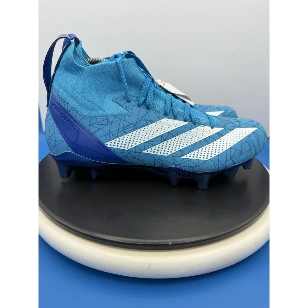 adidas Adizero Impact Hidden Gems Mens Size 10 Blue‎ Football Cleats IF9716 NEW